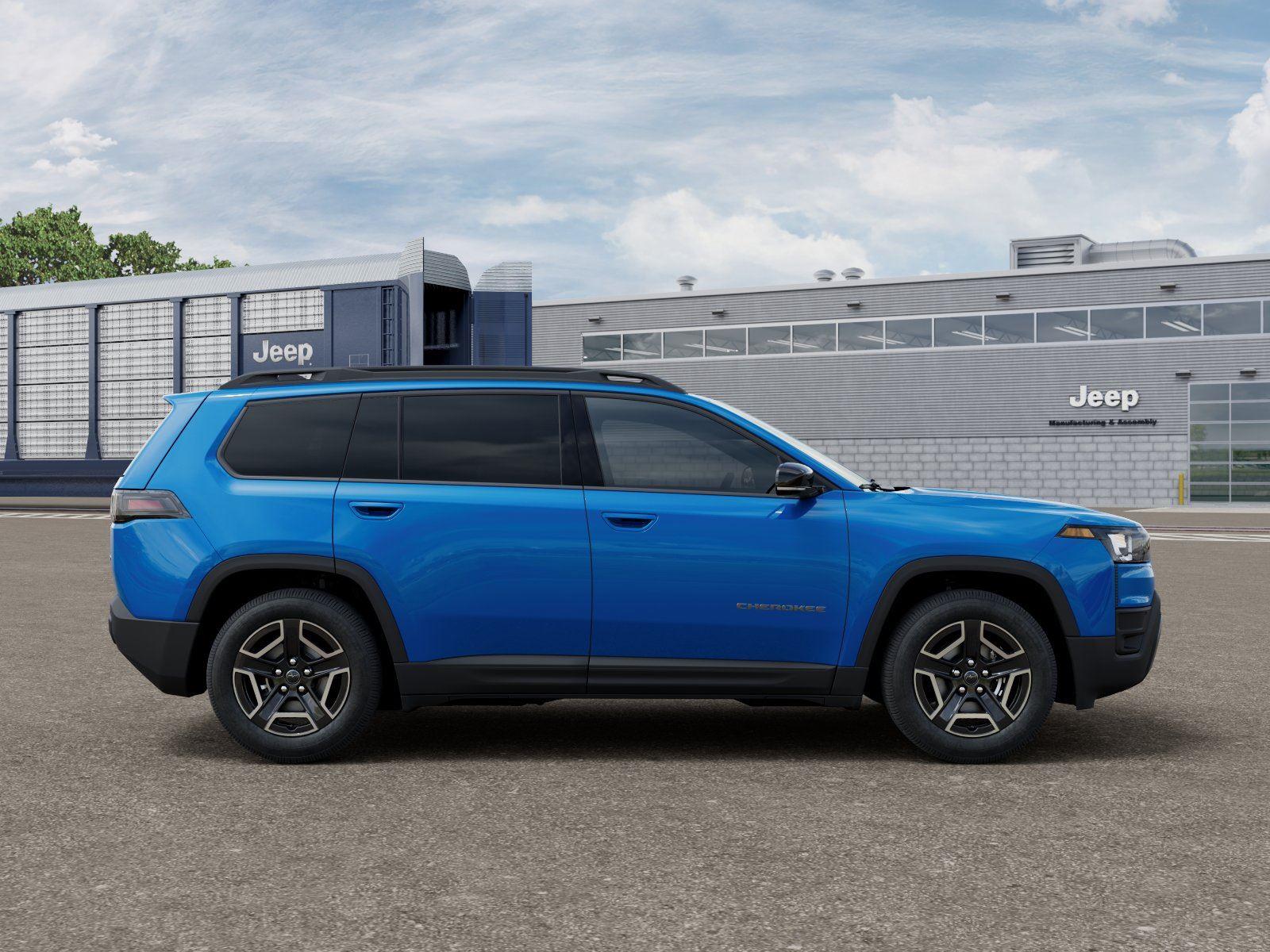 New 2026 Hydro Blue Pearl-Coat Exterior Paint Jeep Limited image 21
