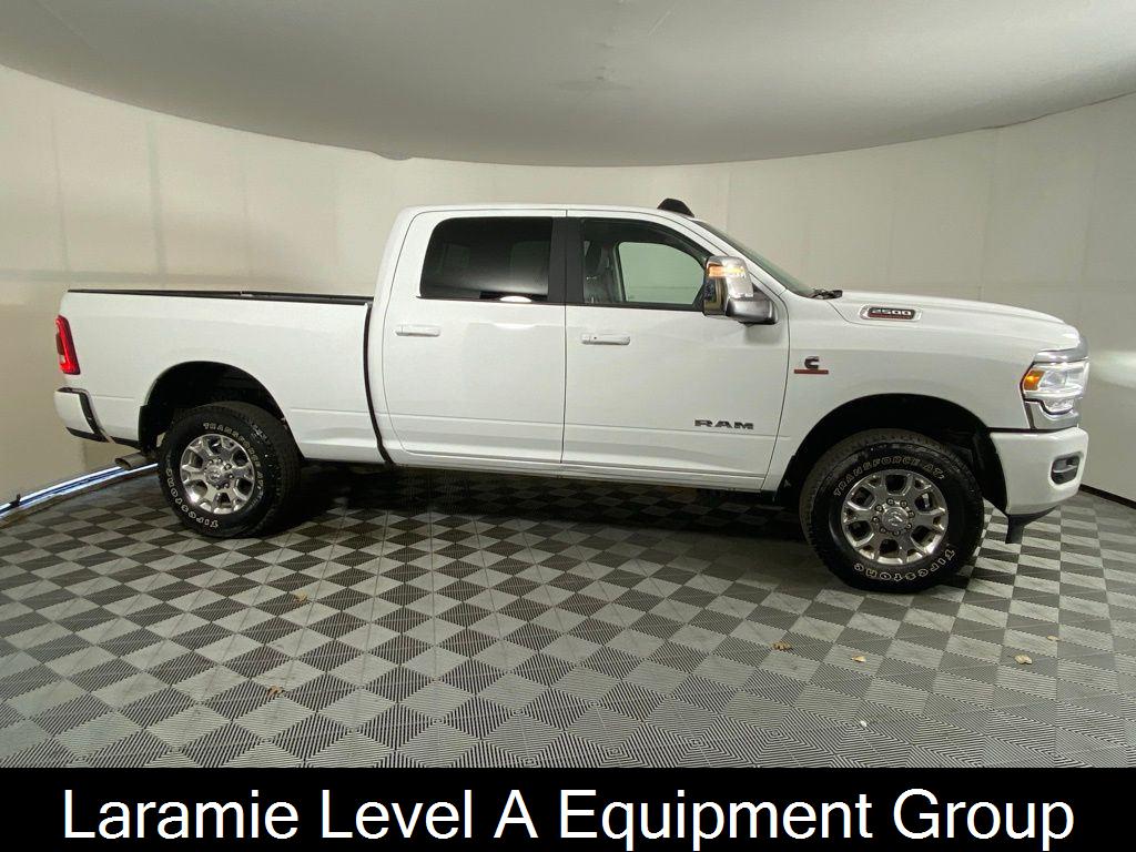 Used 2024 Bright White Clearcoat Ram Laramie image 4