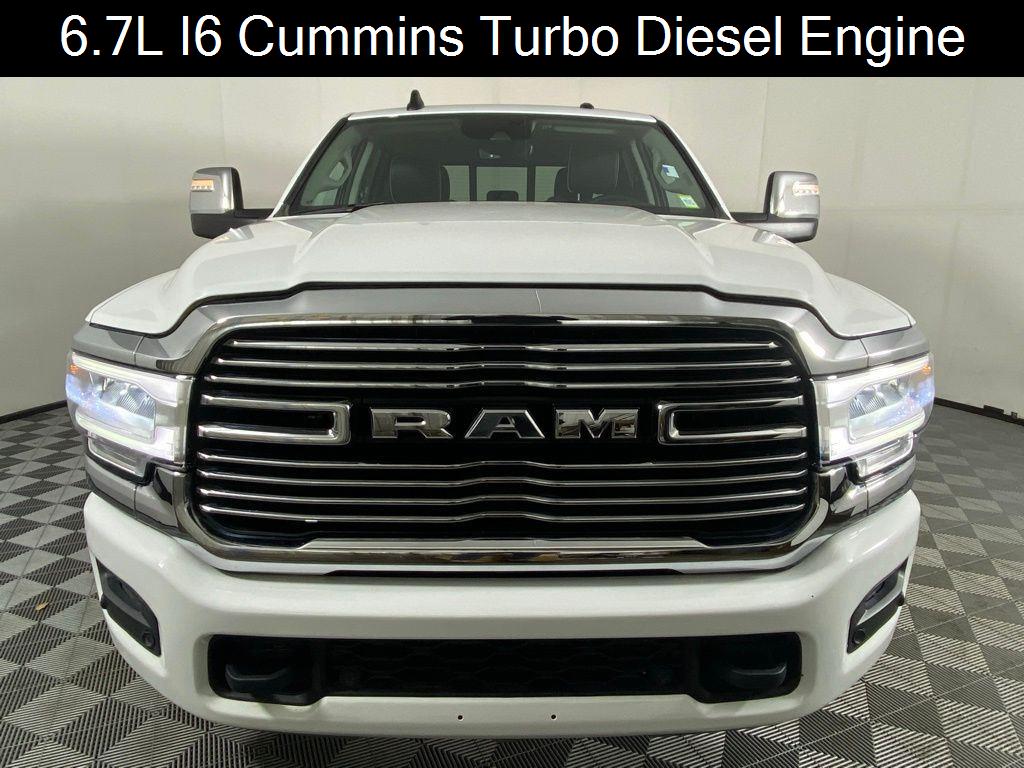 Used 2024 Bright White Clearcoat Ram Laramie image 8