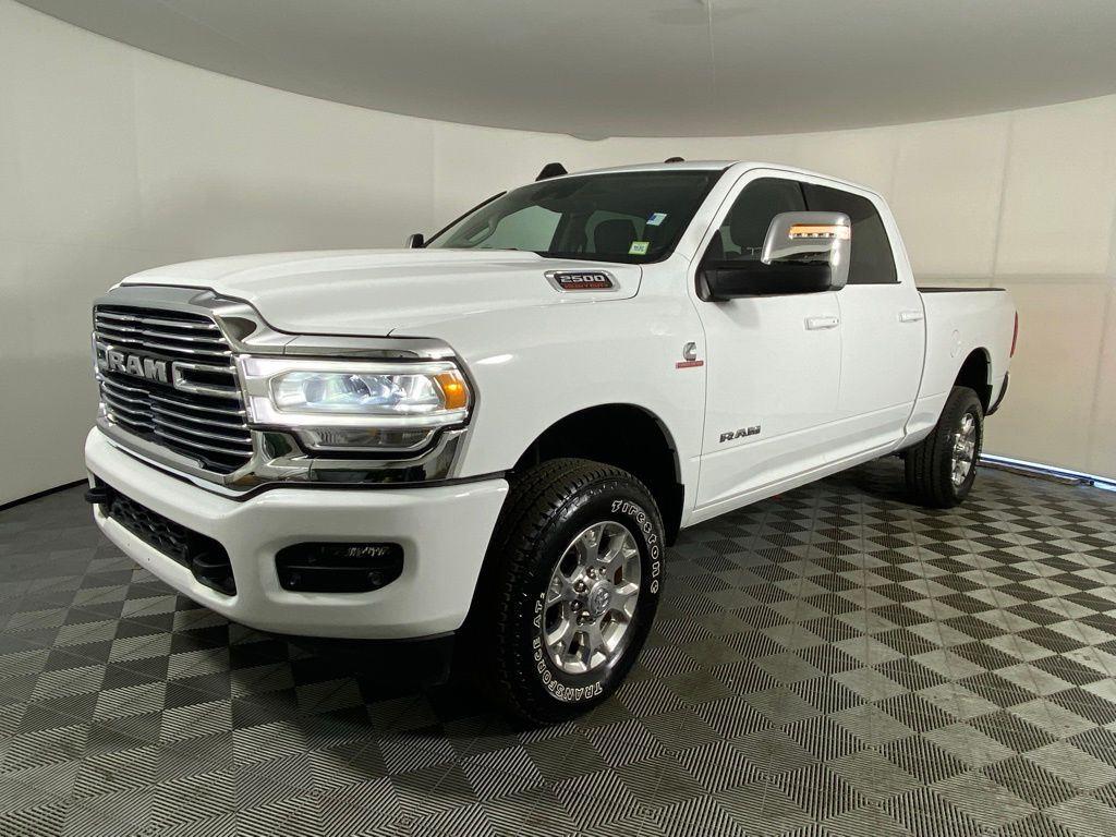 Used 2024 Bright White Clearcoat Ram Laramie image 11