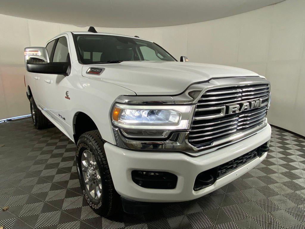 Used 2024 Bright White Clearcoat Ram Laramie image 19