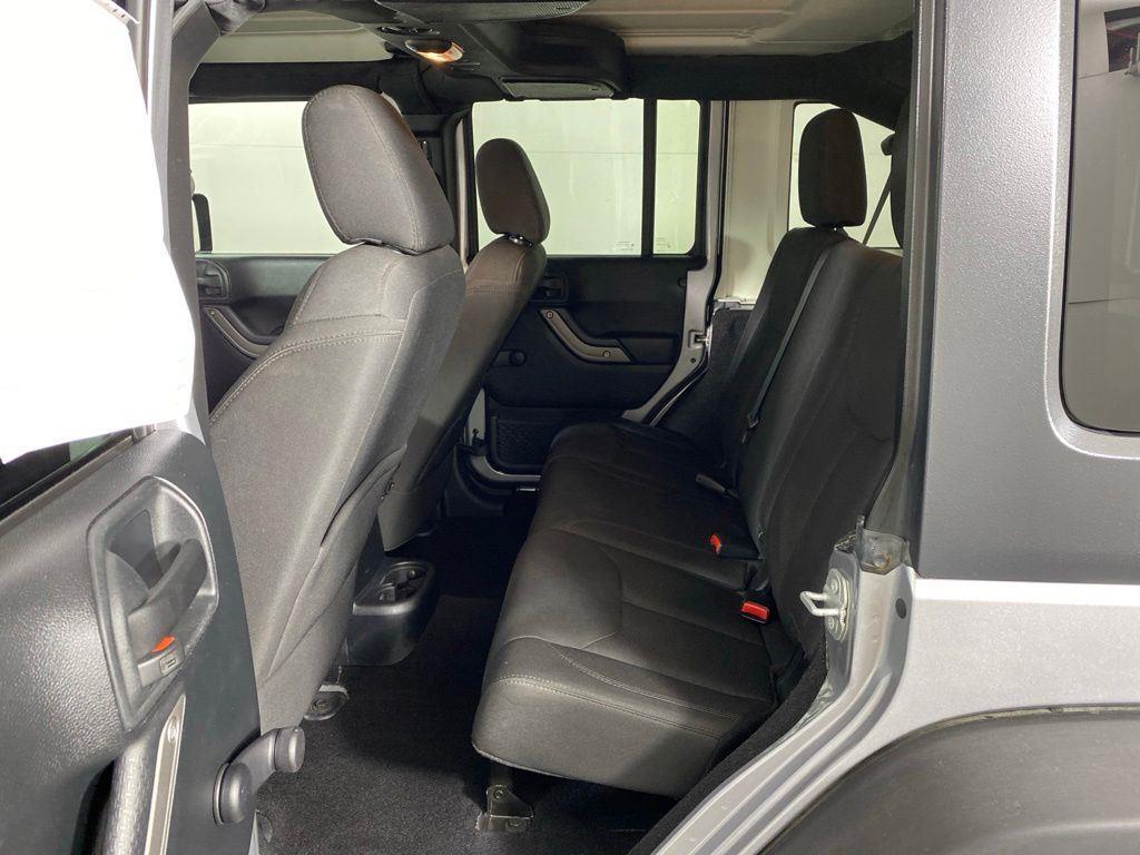 Used 2016 Billet Silver Metallic Clearco Jeep Unlimited Sport image 13