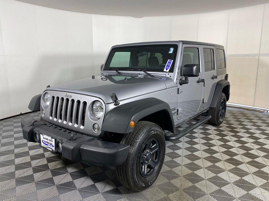 Used 2016 Billet Silver Metallic Clearco Jeep Unlimited Sport image 6
