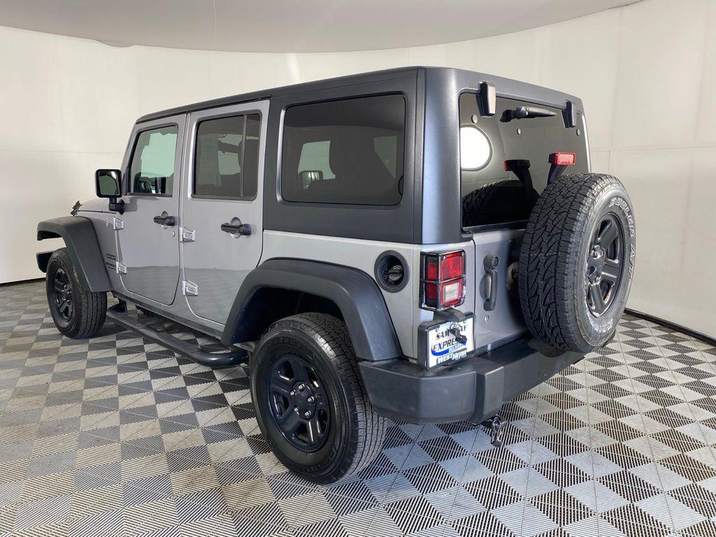 Used 2016 Billet Silver Metallic Clearco Jeep Unlimited Sport image 8