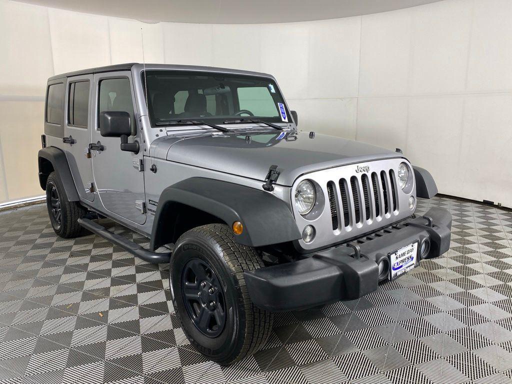 Used 2016 Billet Silver Metallic Clearco Jeep Unlimited Sport image 10
