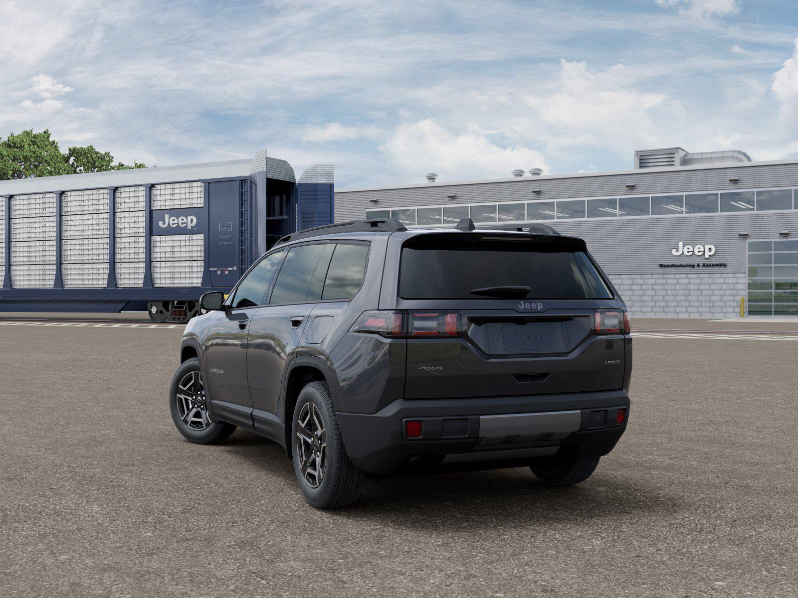 New 2026 Sting-Gray Clear-Coat Exterior Paint Jeep Laredo image 3