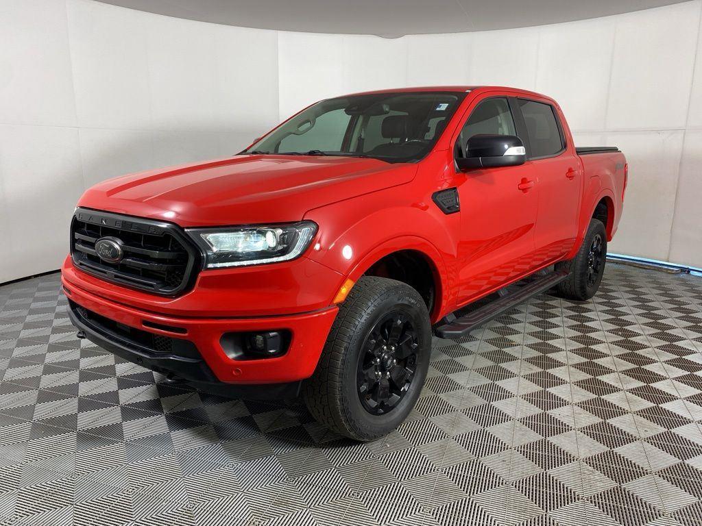 Used 2021 Rapid Red Metallic Tinted Clea Ford Lariat image 11