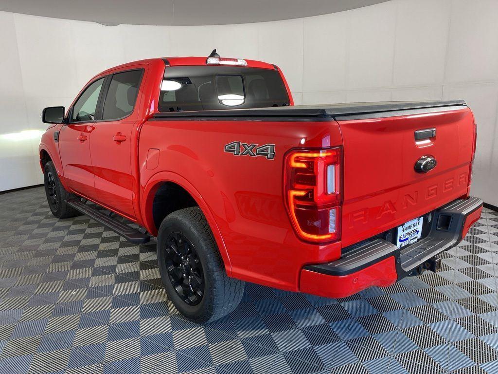 Used 2021 Rapid Red Metallic Tinted Clea Ford Lariat image 14