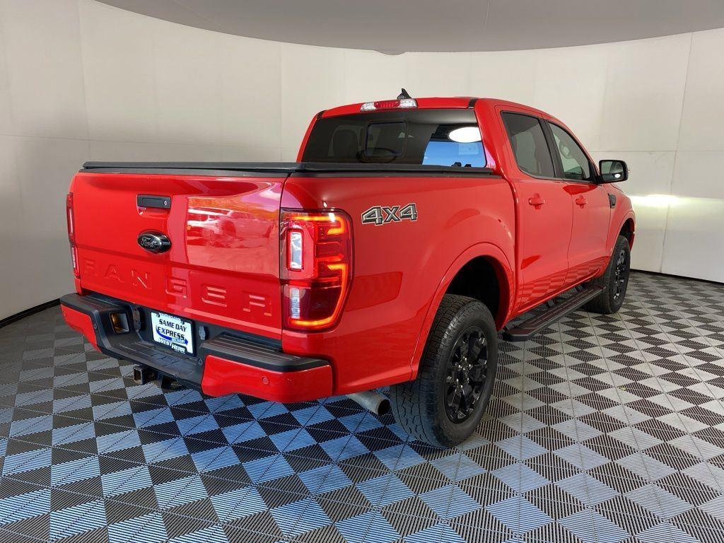 Used 2021 Rapid Red Metallic Tinted Clea Ford Lariat image 6