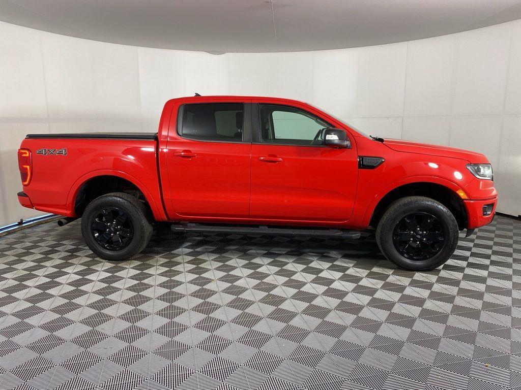 Used 2021 Rapid Red Metallic Tinted Clea Ford Lariat image 4