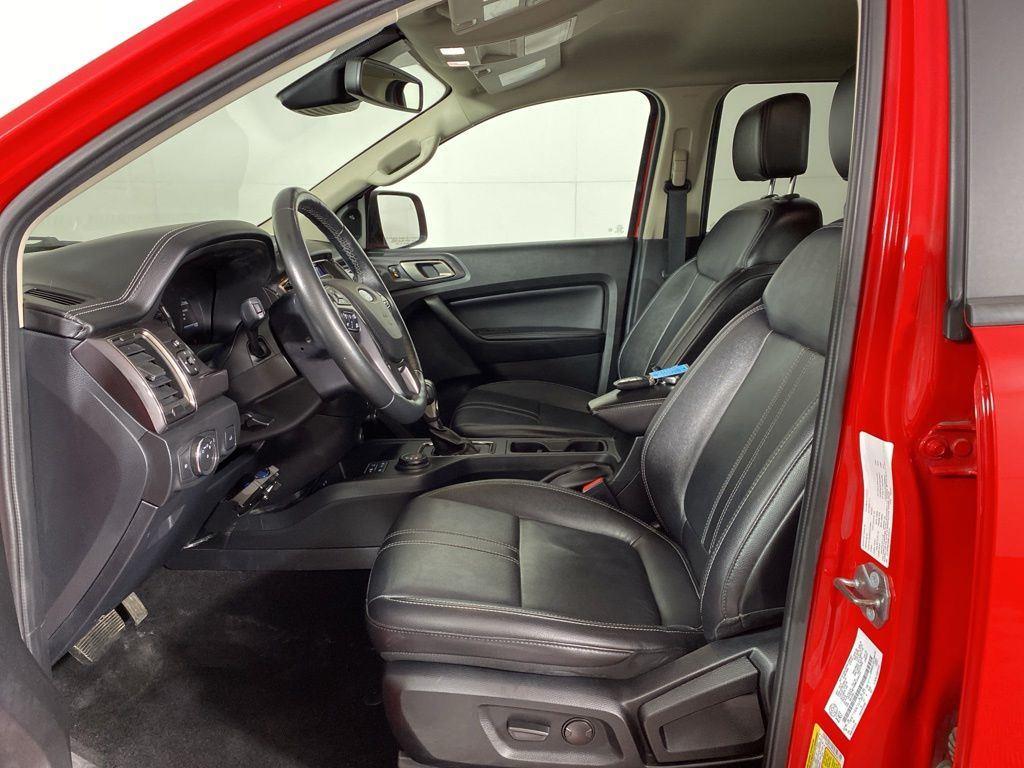 Used 2021 Rapid Red Metallic Tinted Clea Ford Lariat image 9