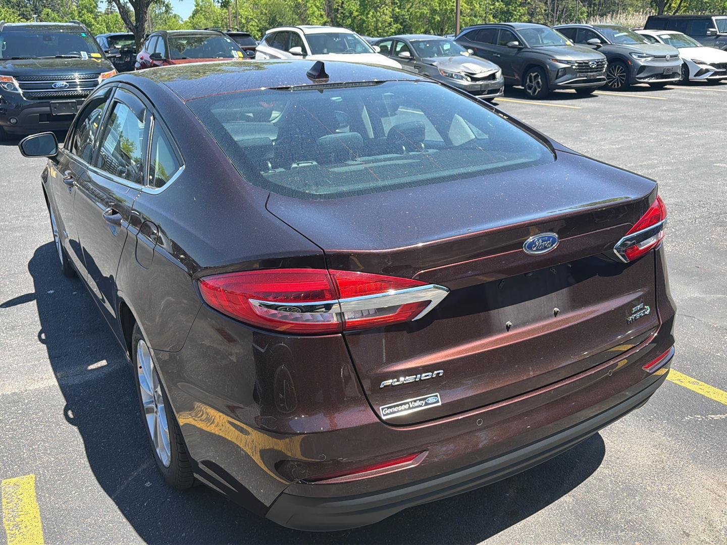 Used 2019 Rich Copper Metallic Tinted Clearcoat Ford SE image 4