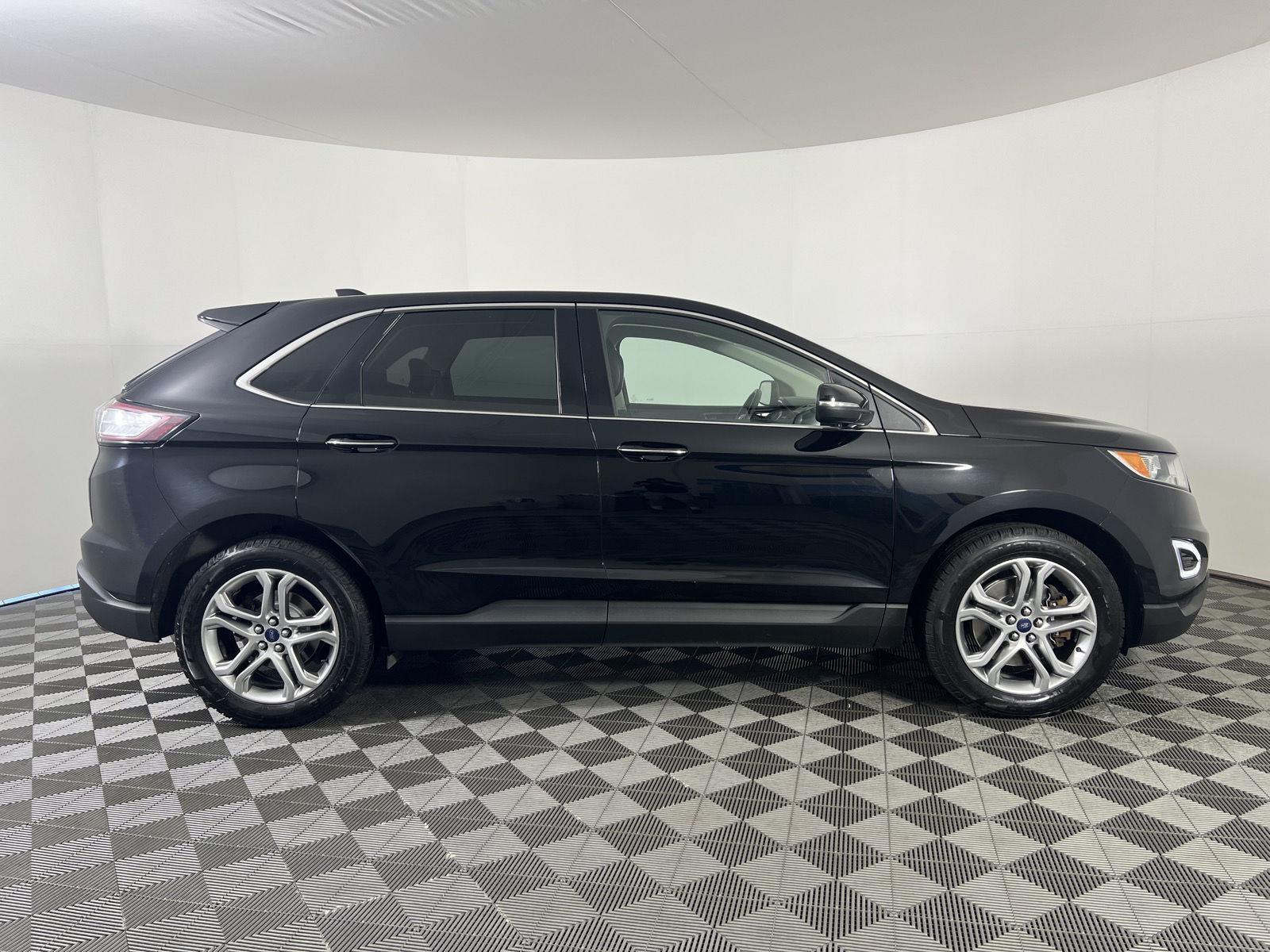Used 2018 Shadow Black Ford Titanium image 2