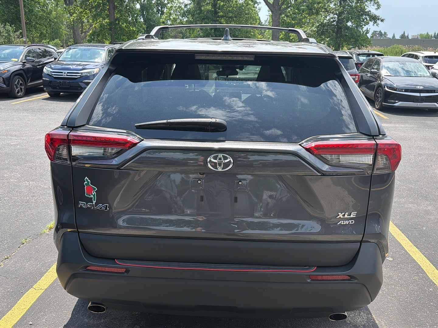 Used 2023 Magnetic Gray Metallic Toyota XLE image 5