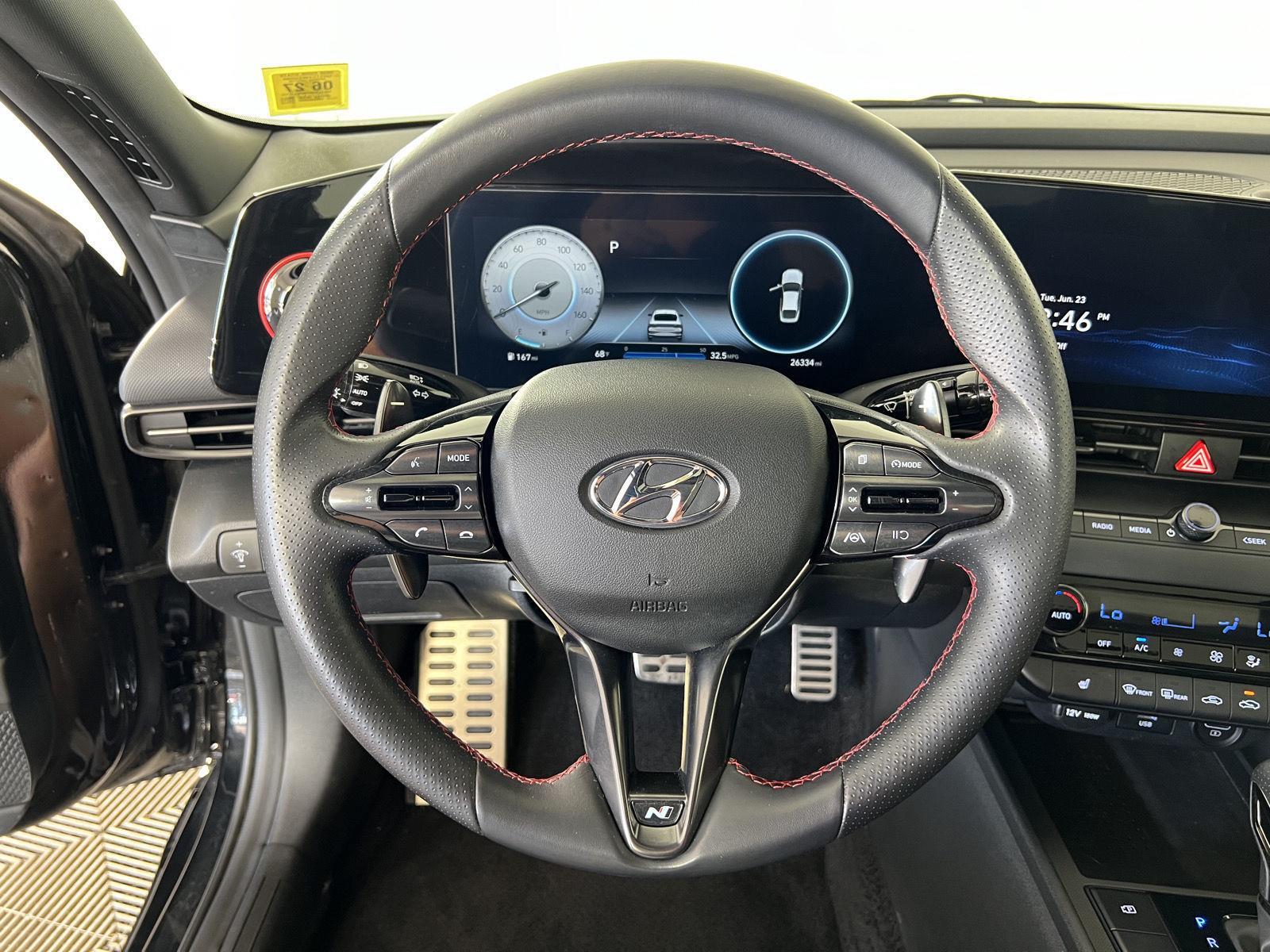 Certified Used 2023 Onyx Black Hyundai N Line image 14