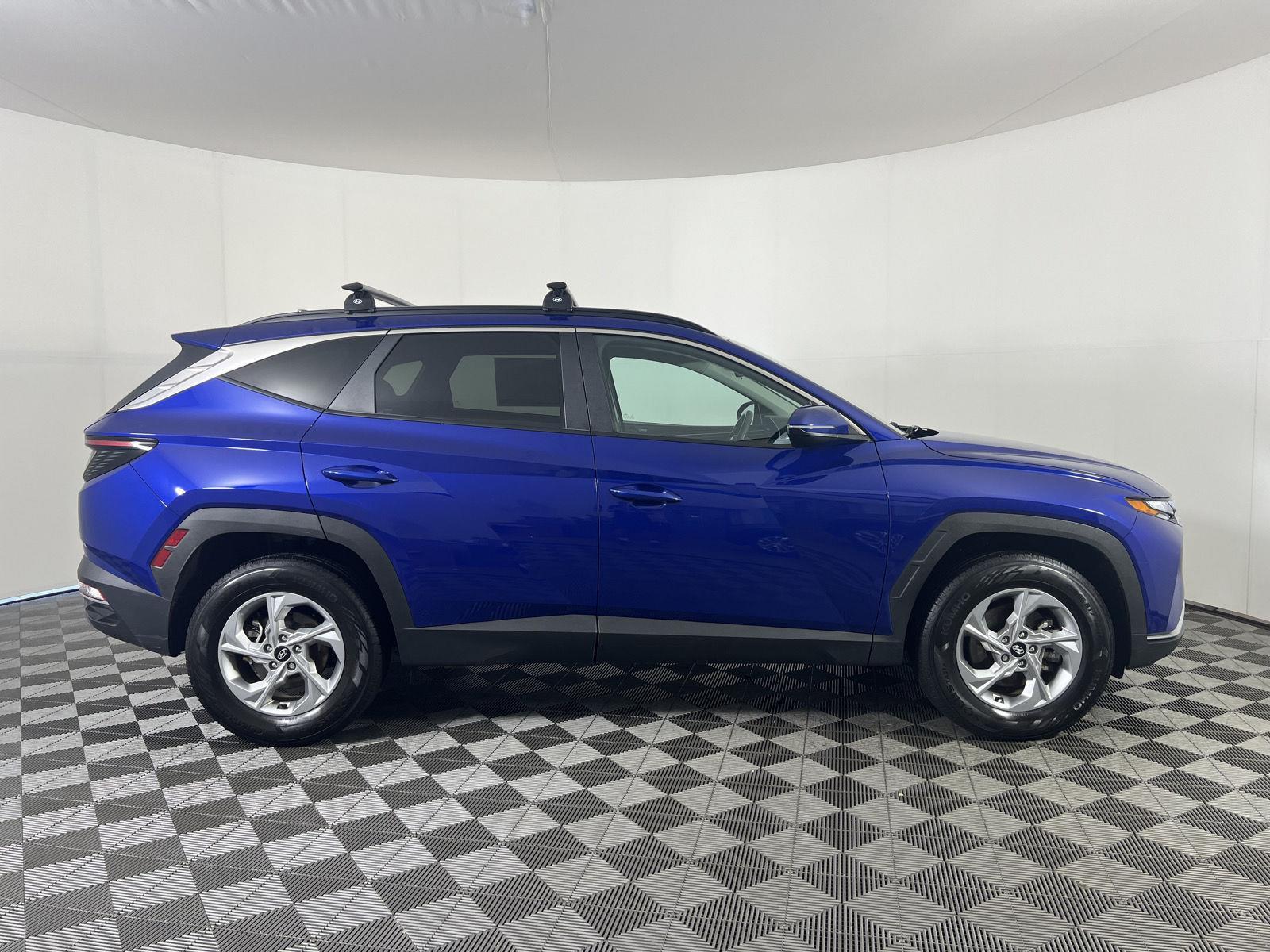 Certified Used 2023 Intense Blue Hyundai SEL image 2