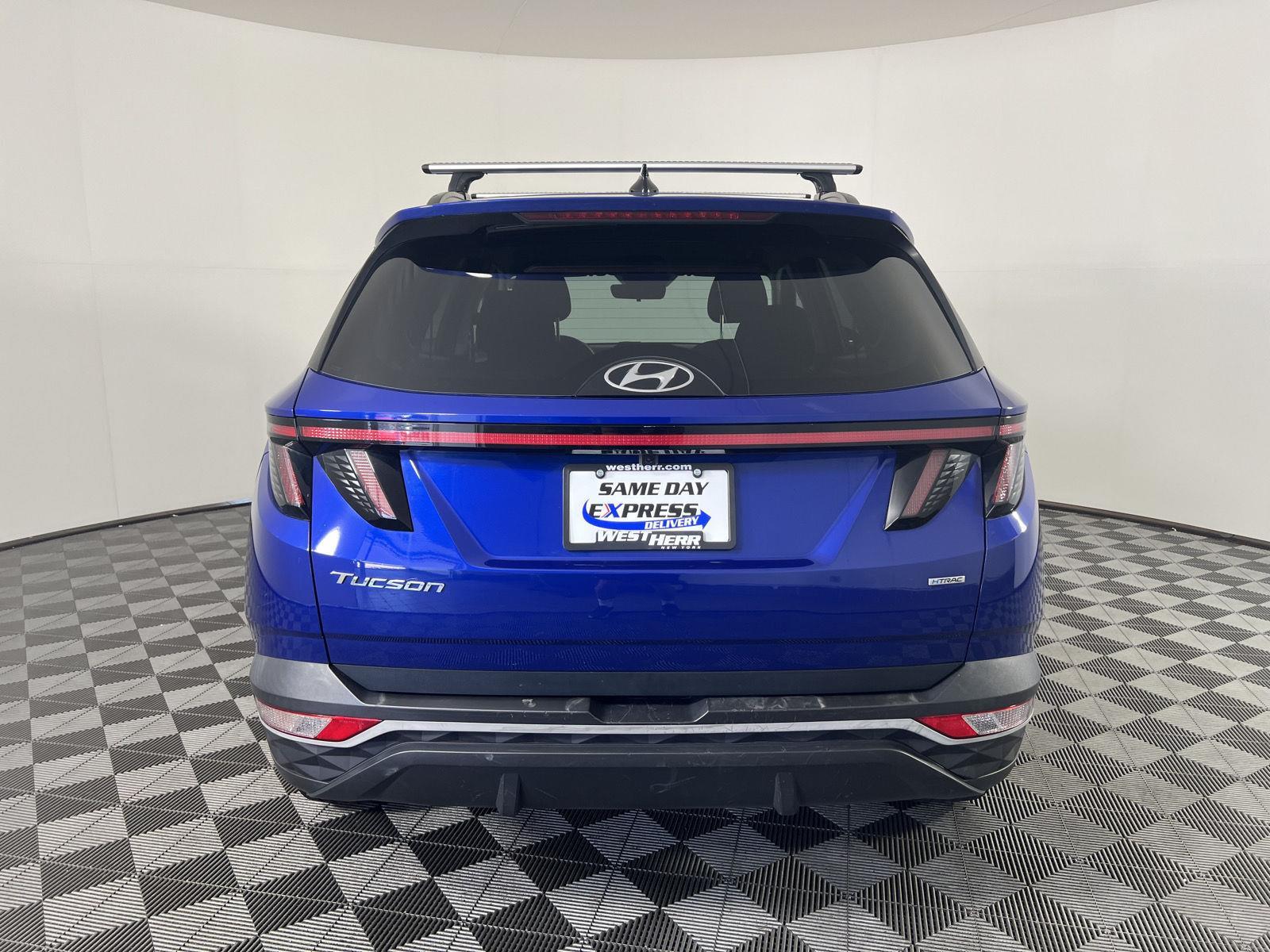 Certified Used 2023 Intense Blue Hyundai SEL image 4