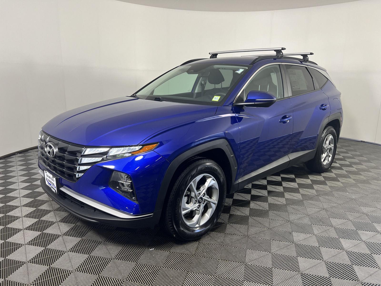 Certified Used 2023 Intense Blue Hyundai SEL image 7