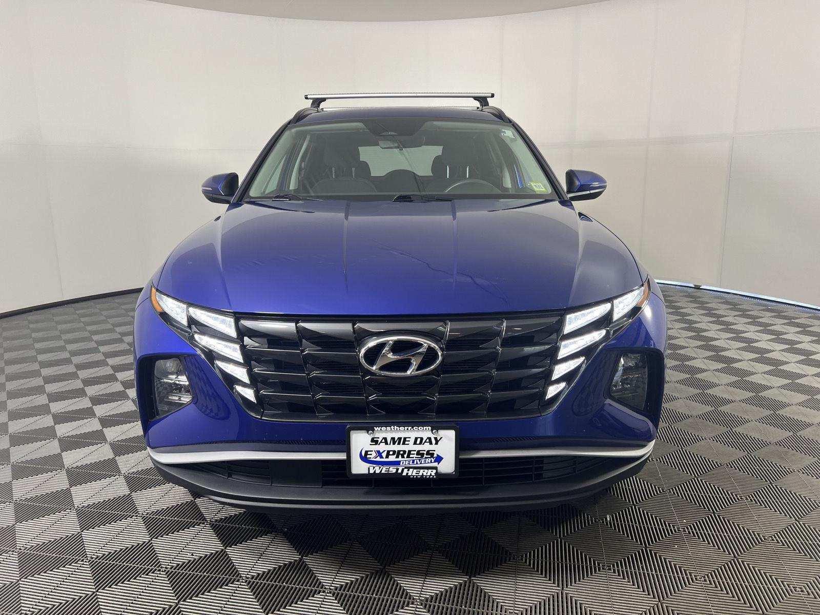Certified Used 2023 Intense Blue Hyundai SEL image 8