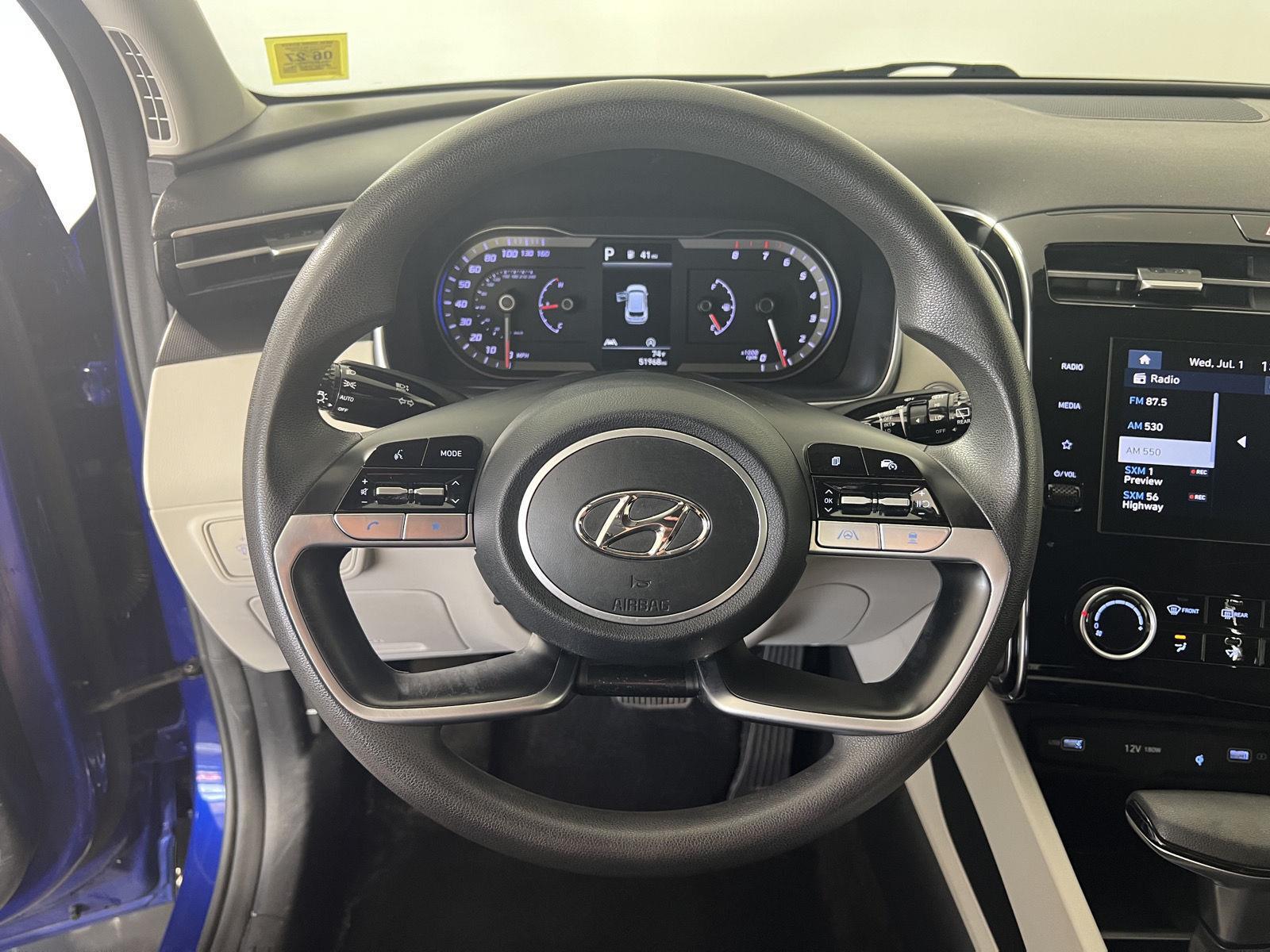 Certified Used 2023 Intense Blue Hyundai SEL image 14