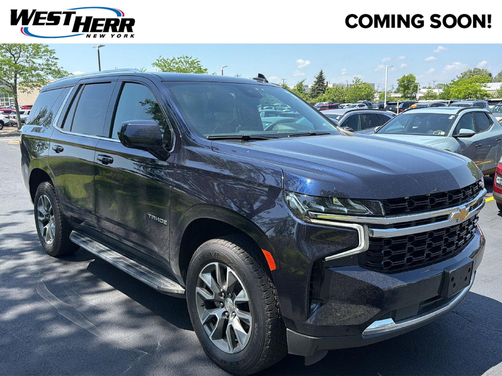 Midnight Blue Metallic 2024 Chevrolet Tahoe SUV / Crossover Four-Wheel Drive Automatic