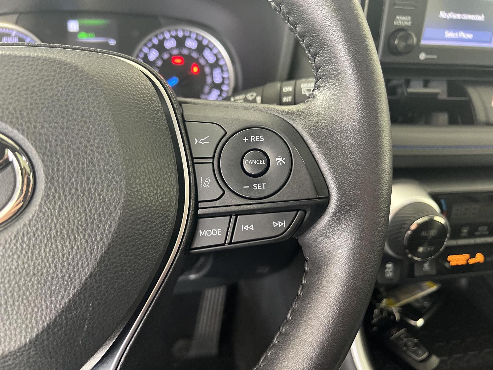Used 2022 Midnight Black Metallic Toyota Hybrid SE image 17