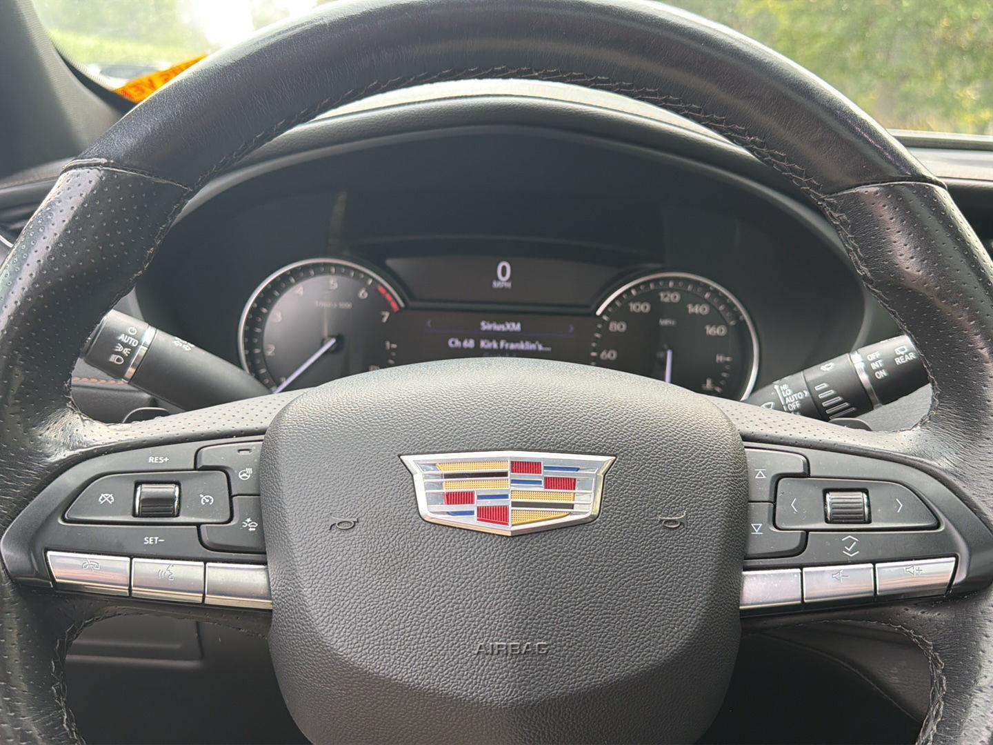 Used 2020 Crystal White Tricoat Cadillac AWD Sport image 14
