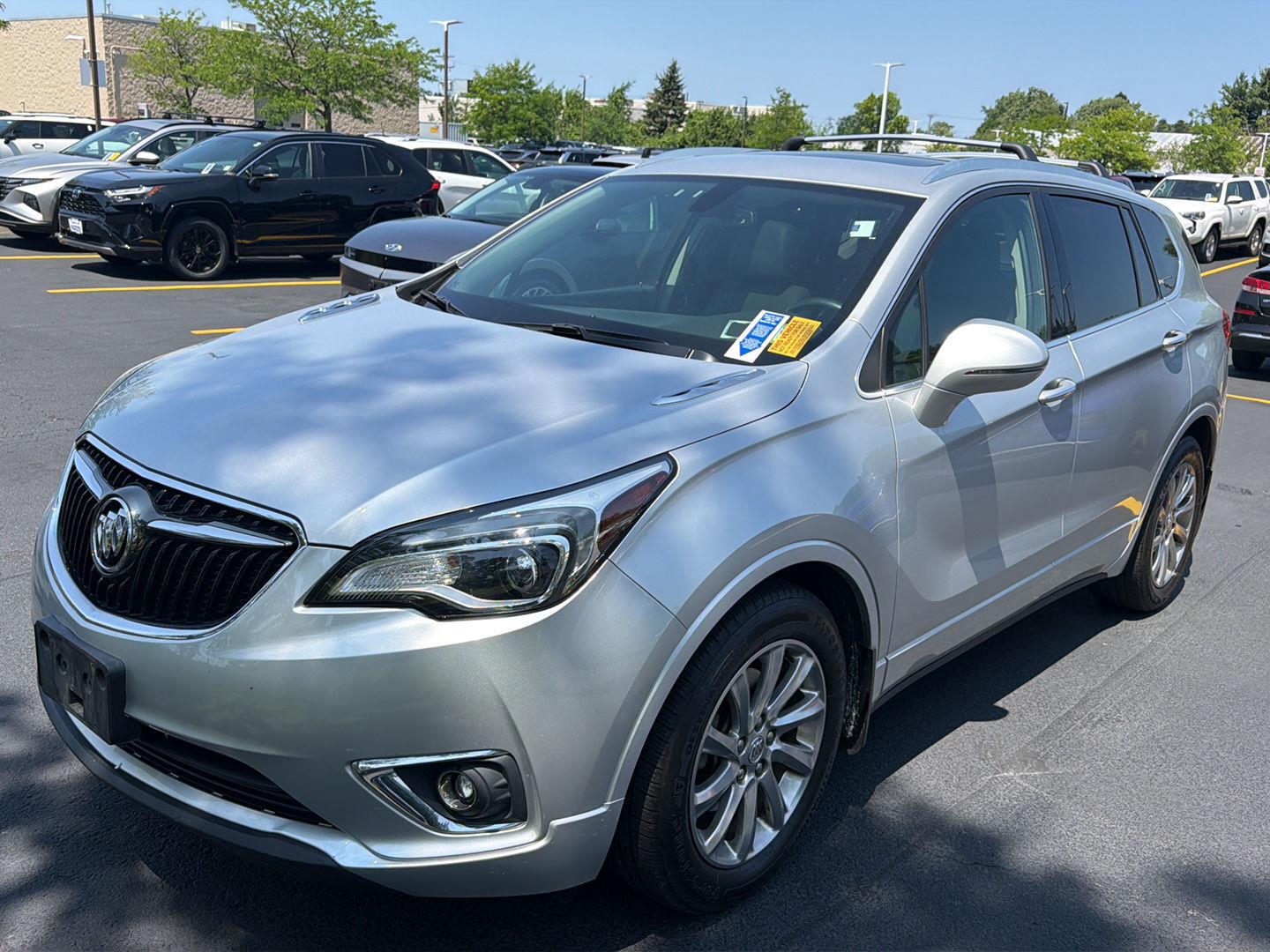 Used 2019 Galaxy Silver Metallic Buick Essence image 3