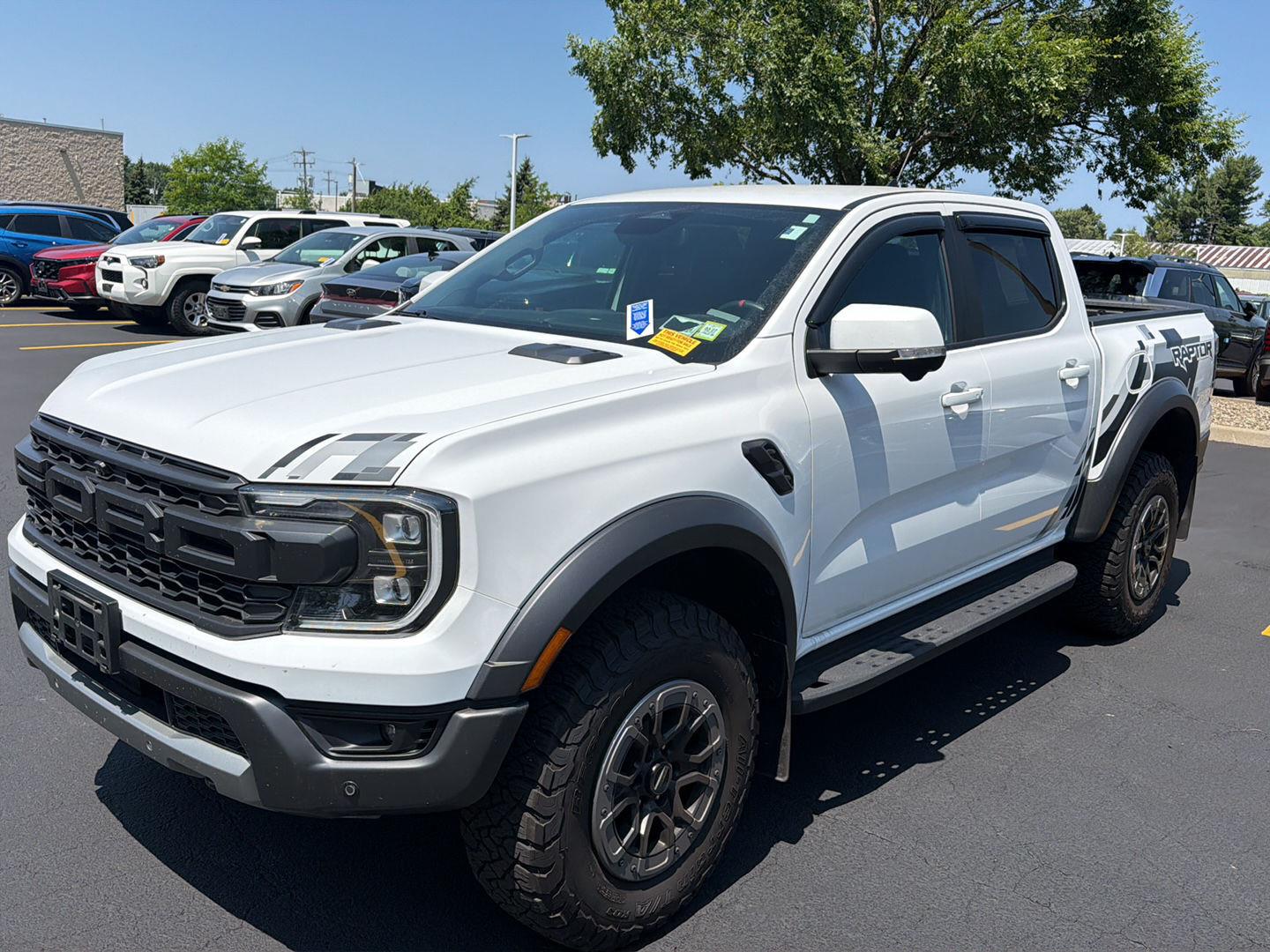 Used 2025 Oxford White Ford Raptor image 3