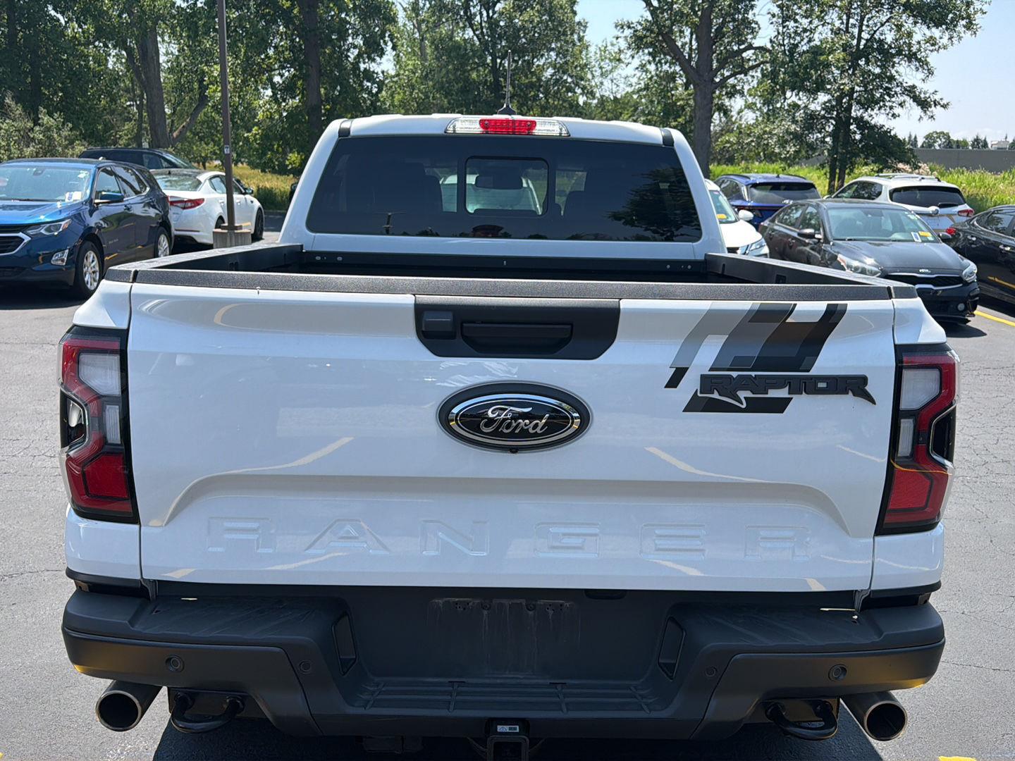 Used 2025 Oxford White Ford Raptor image 5