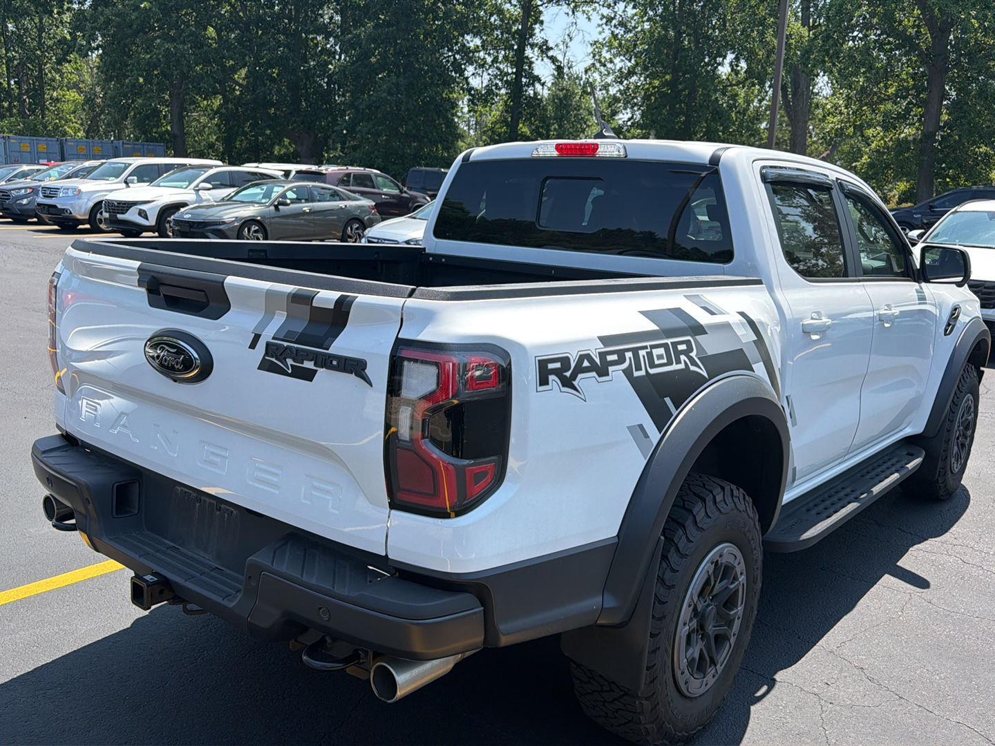 Used 2025 Oxford White Ford Raptor image 6