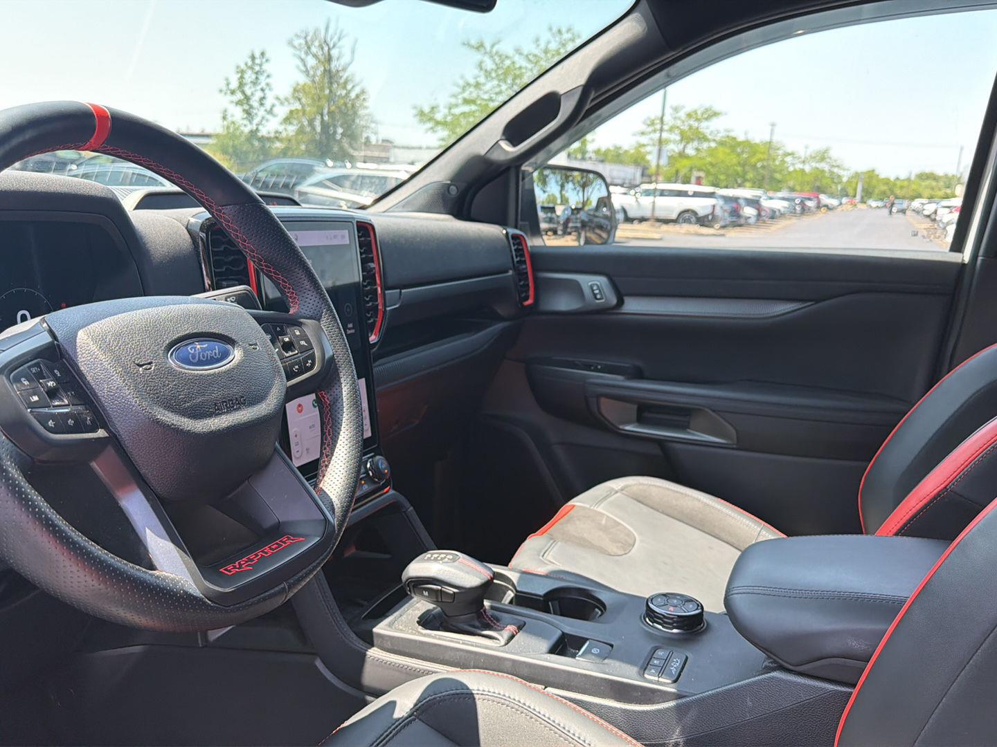 Used 2025 Oxford White Ford Raptor image 8