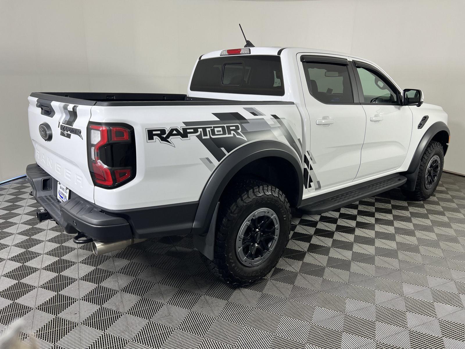 Used 2025 Oxford White Ford Raptor image 3