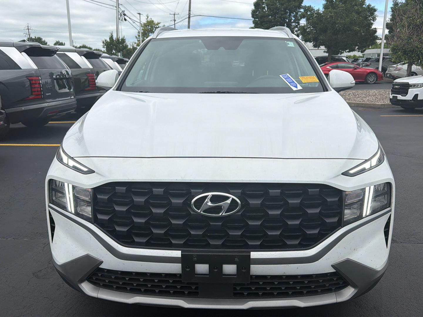 Certified Used 2023 Serenity White Pearl Hyundai SEL image 2