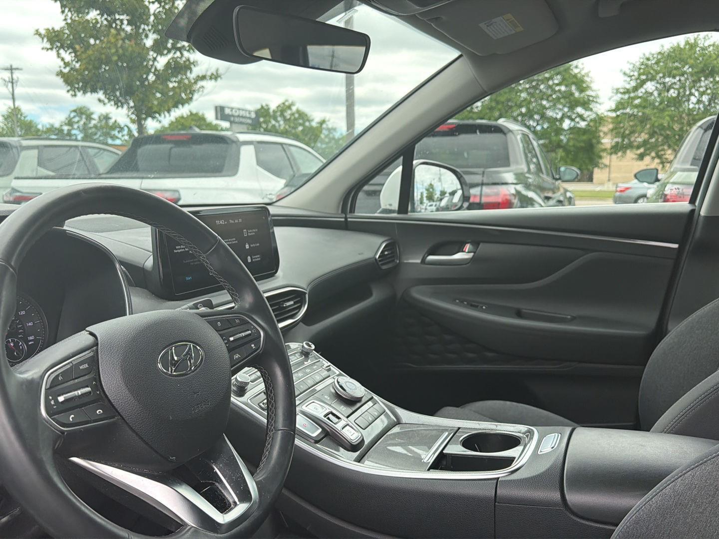 Certified Used 2023 Serenity White Pearl Hyundai SEL image 7
