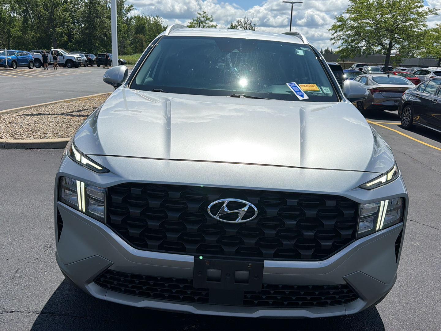 Certified Used 2023 Shimmering Silver Hyundai SEL image 2