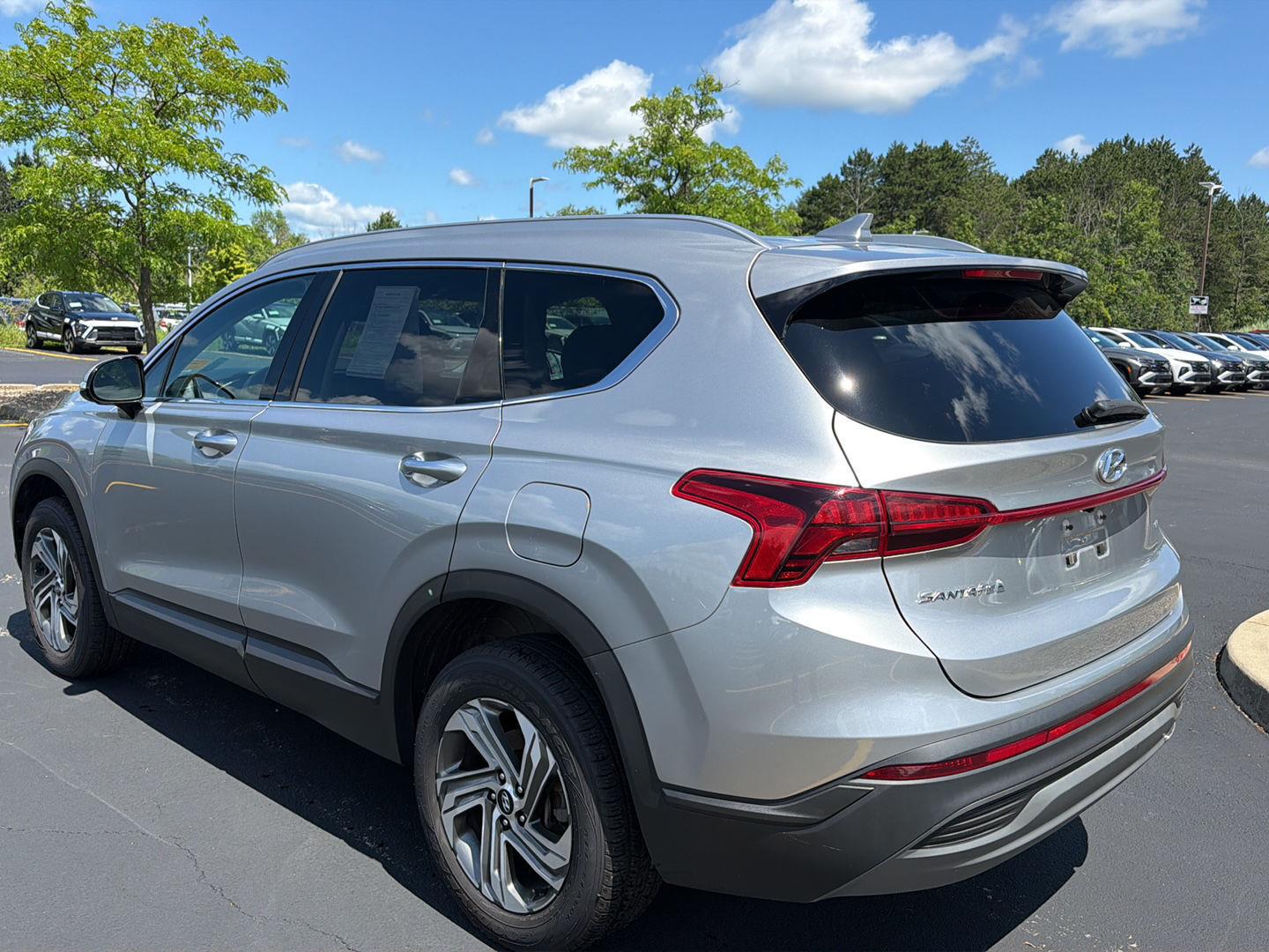 Certified Used 2023 Shimmering Silver Hyundai SEL image 4