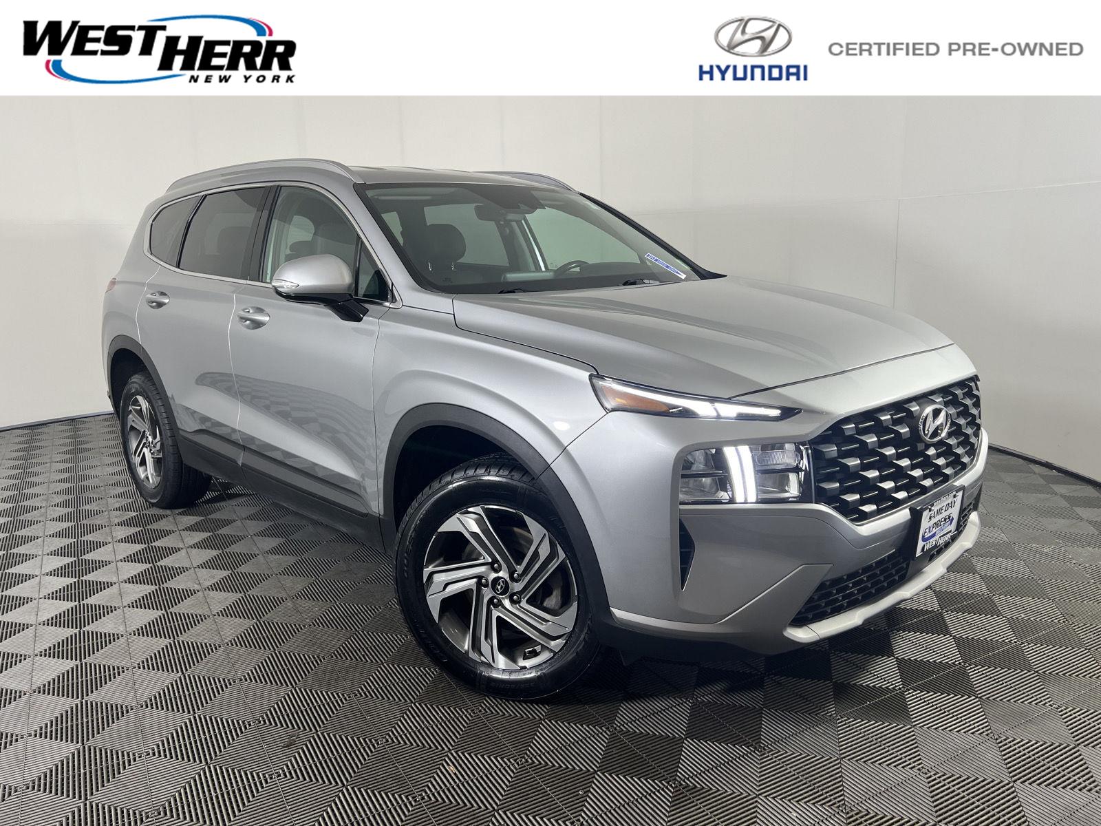 Shimmering Silver 2023 Hyundai Santa Fe SUV / Crossover All-Wheel Drive Automatic