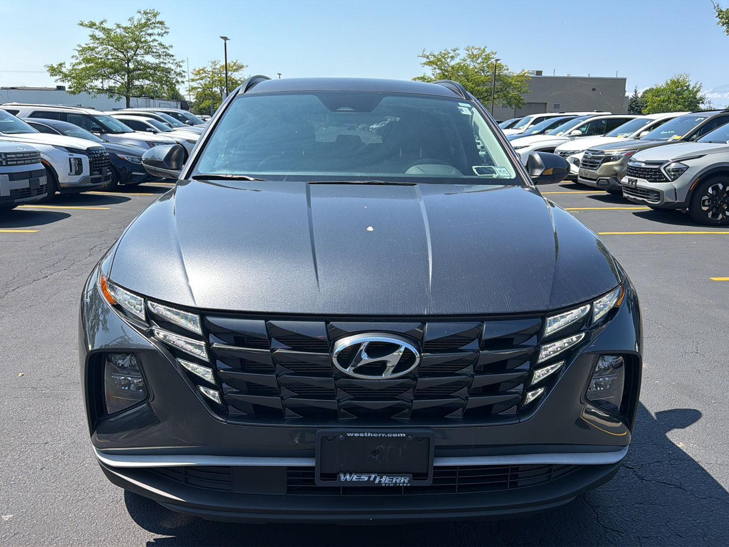 Certified Used 2024 Dark Gray Metallic Hyundai SEL image 2