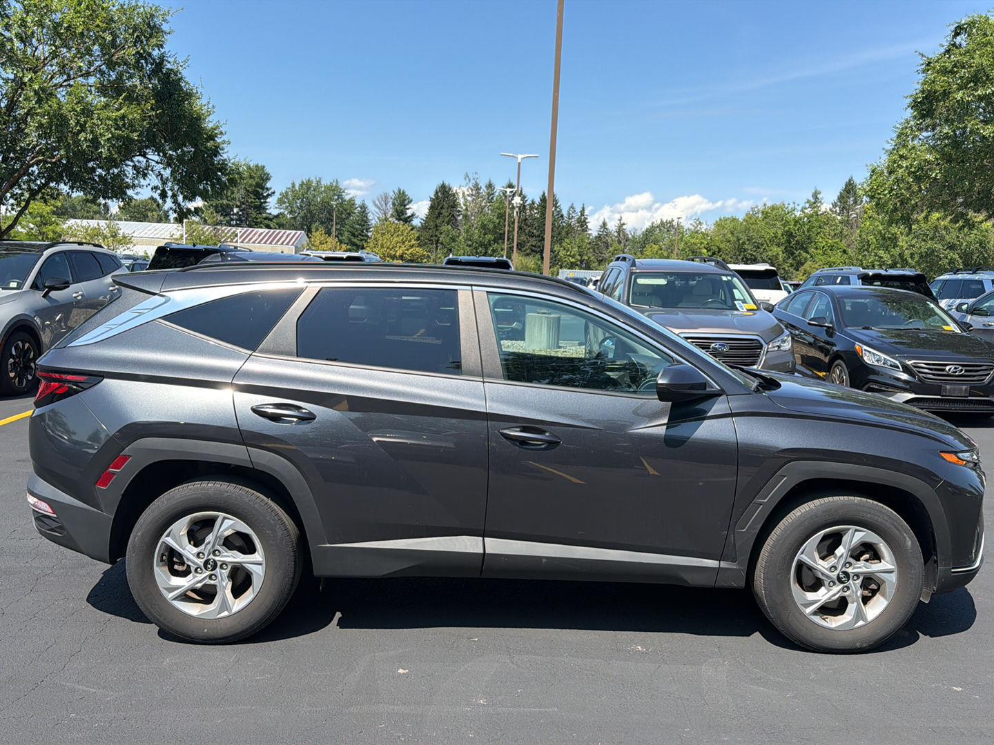 Certified Used 2024 Dark Gray Metallic Hyundai SEL image 8