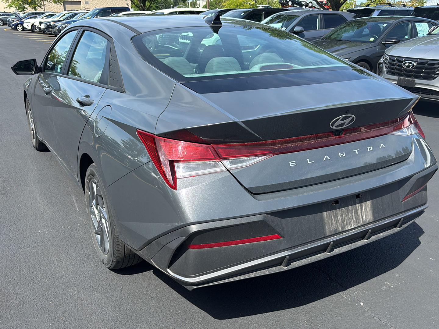 Certified Used 2024 Ecotronic Gray Hyundai SEL image 5