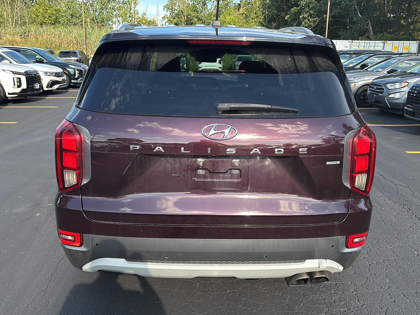 Used 2020 Sierra Burgundy Hyundai SEL image 6