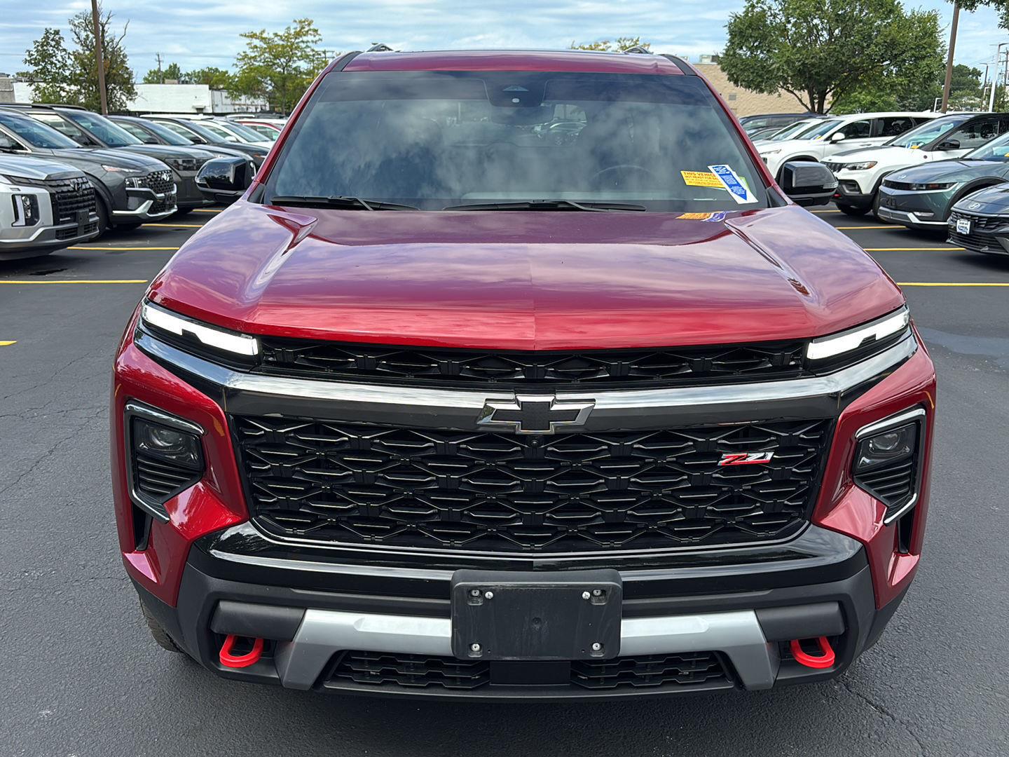 Used 2025 Radiant Red Tintcoat Chevrolet AWD Z71 image 2