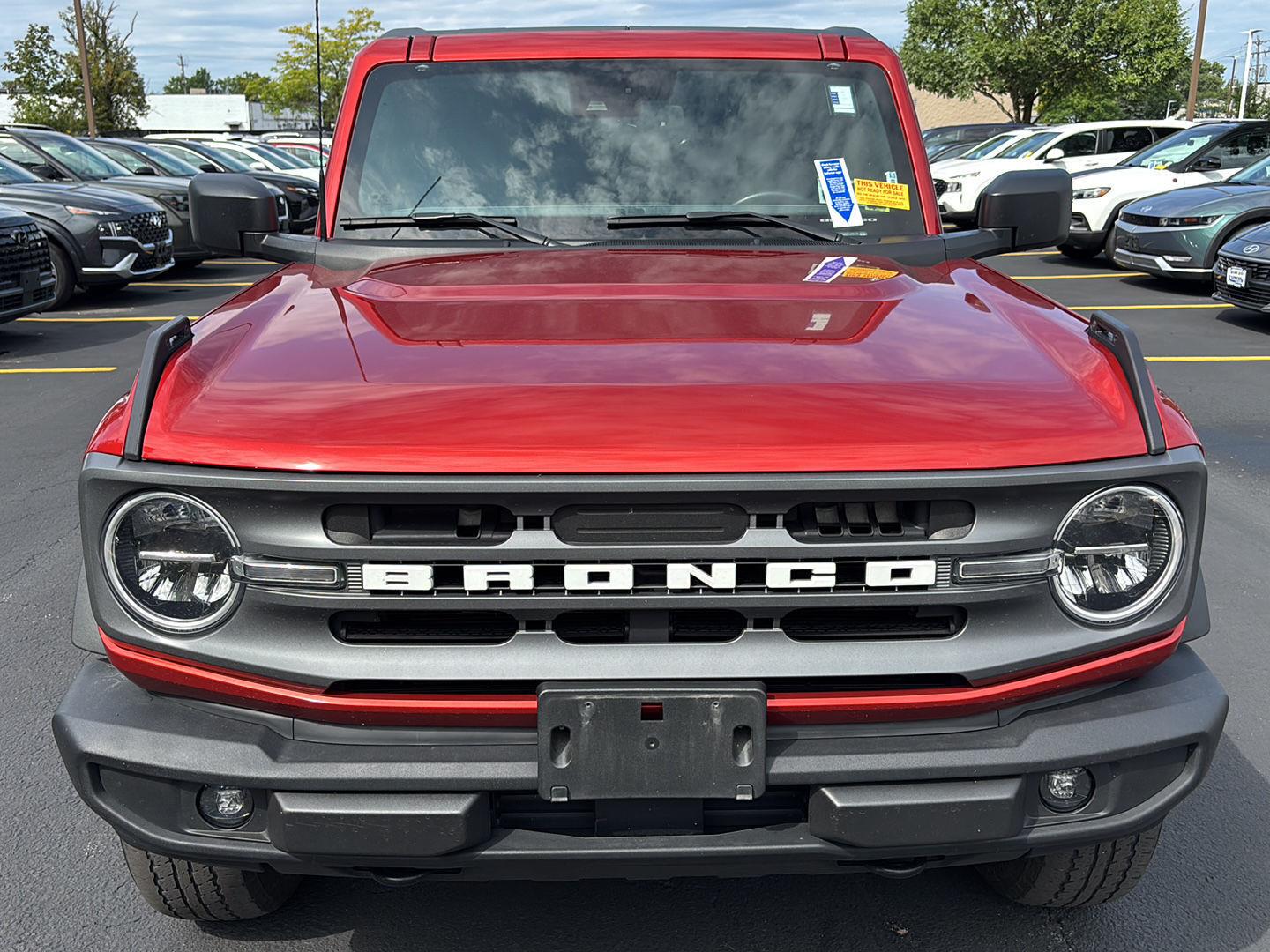 Used 2023 Hot Pepper Red Tinted Clearcoat Ford Big Bend image 2