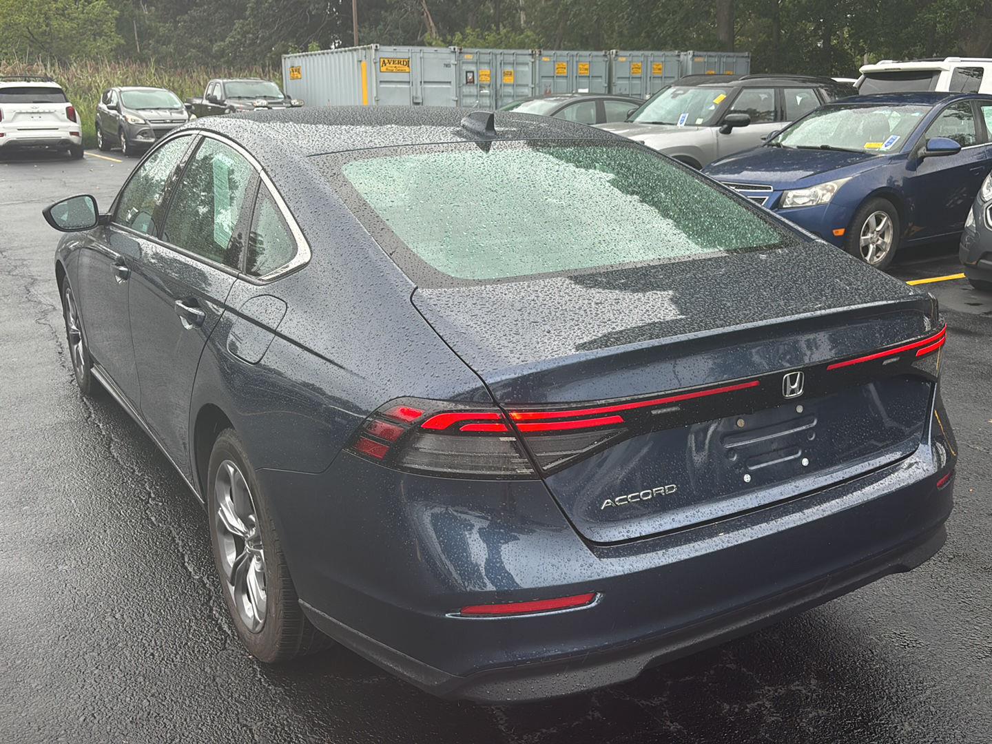 Used 2023 Canyon River Blue Metallic Honda EX image 5