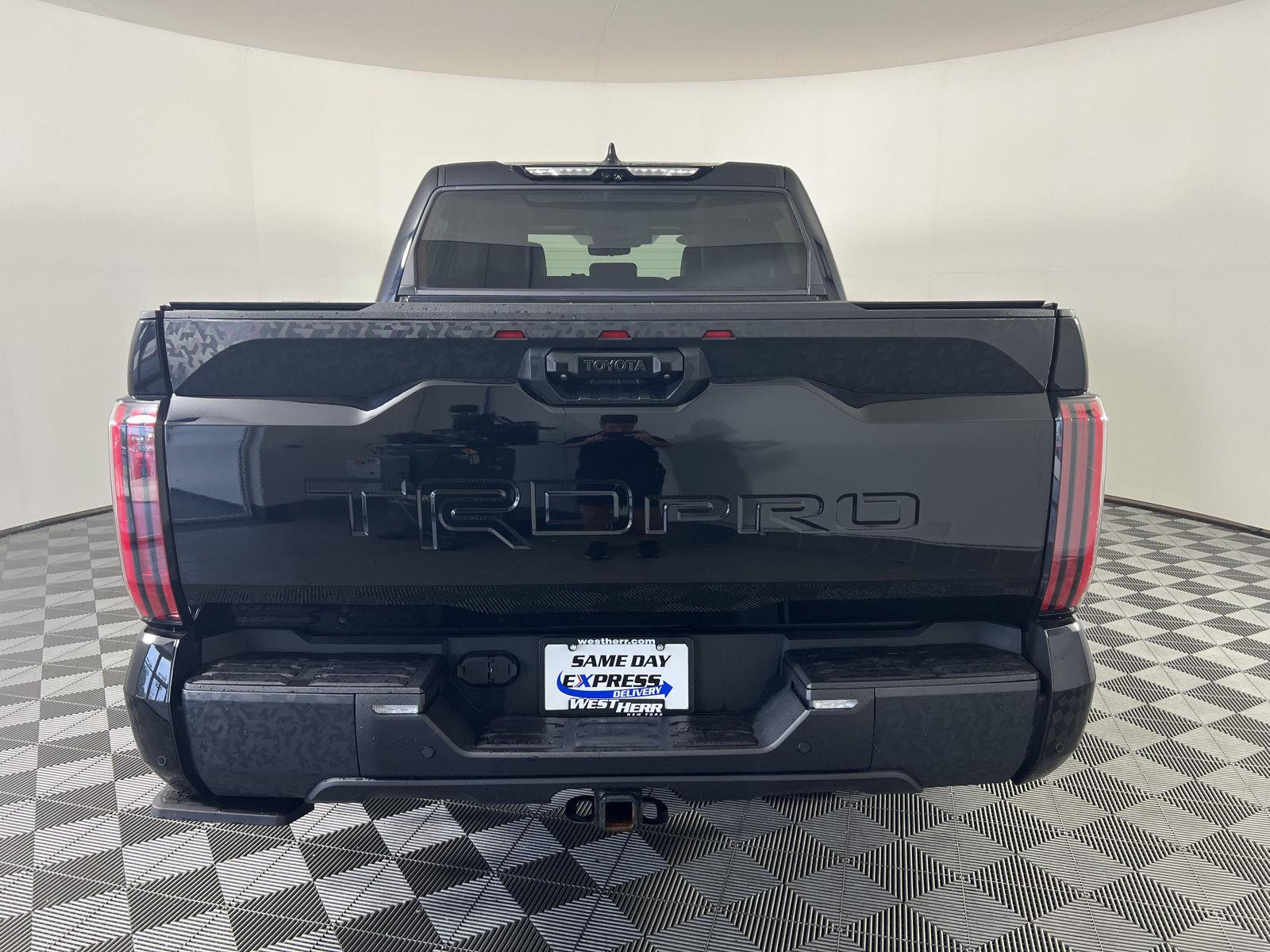 Used 2023 Midnight Black Metallic Toyota TRD Pro HV image 3