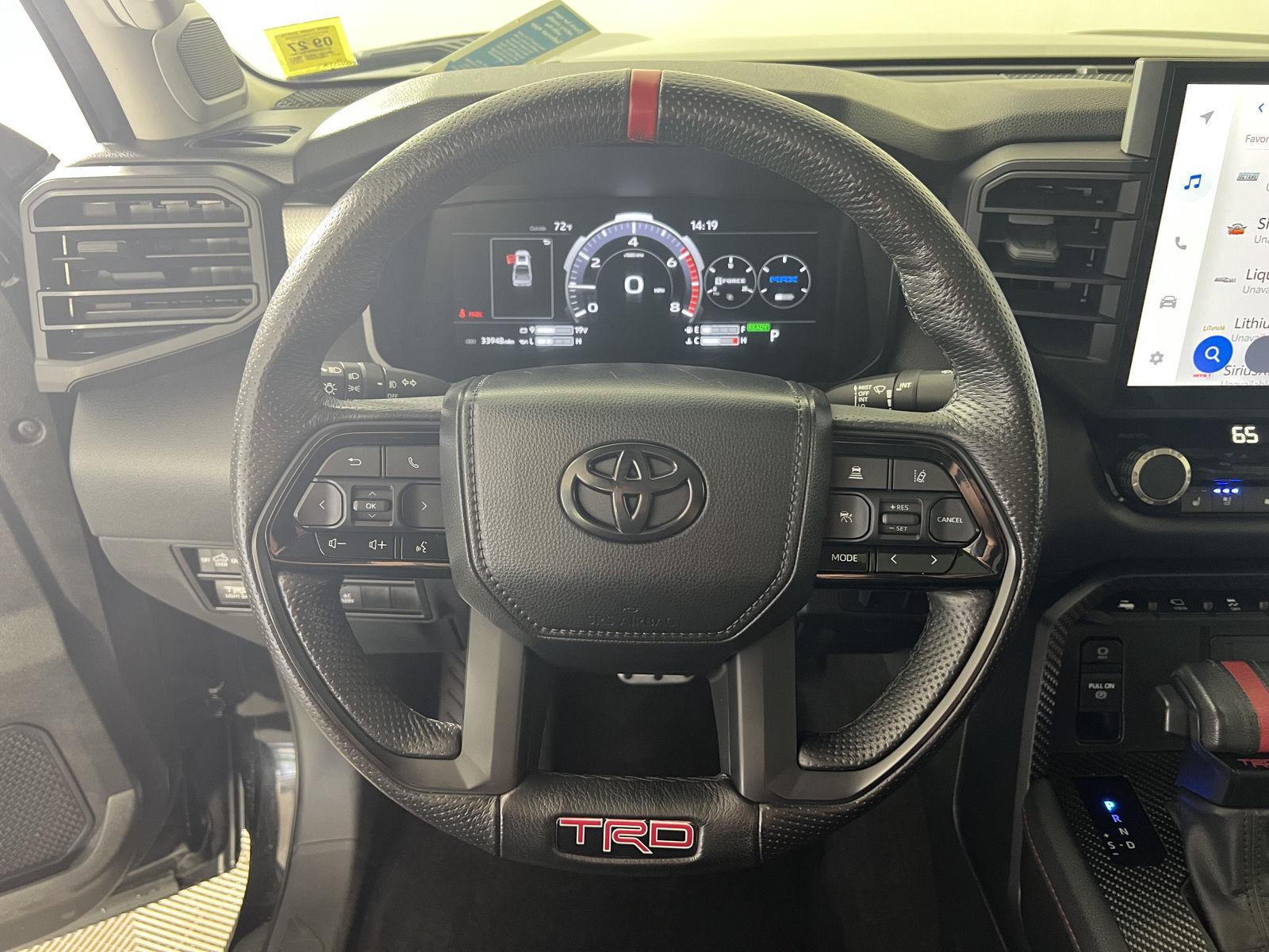 Used 2023 Midnight Black Metallic Toyota TRD Pro HV image 16