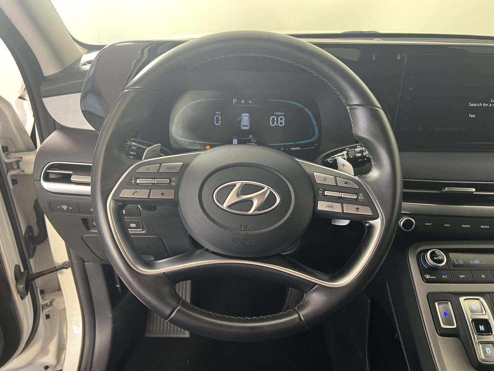 Certified Used 2023 Hyper White Hyundai SEL image 14