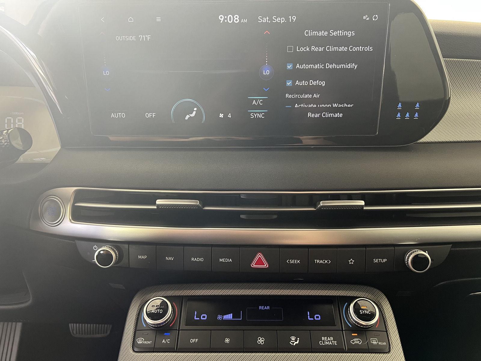 Certified Used 2023 Hyper White Hyundai SEL image 22