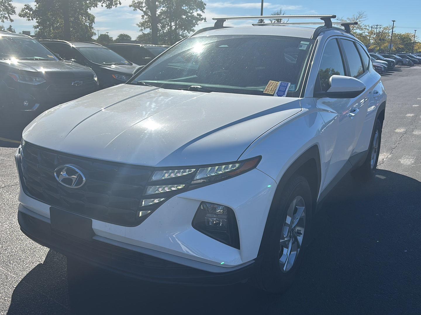 Certified Used 2024 White Pearl Hyundai SEL image 3